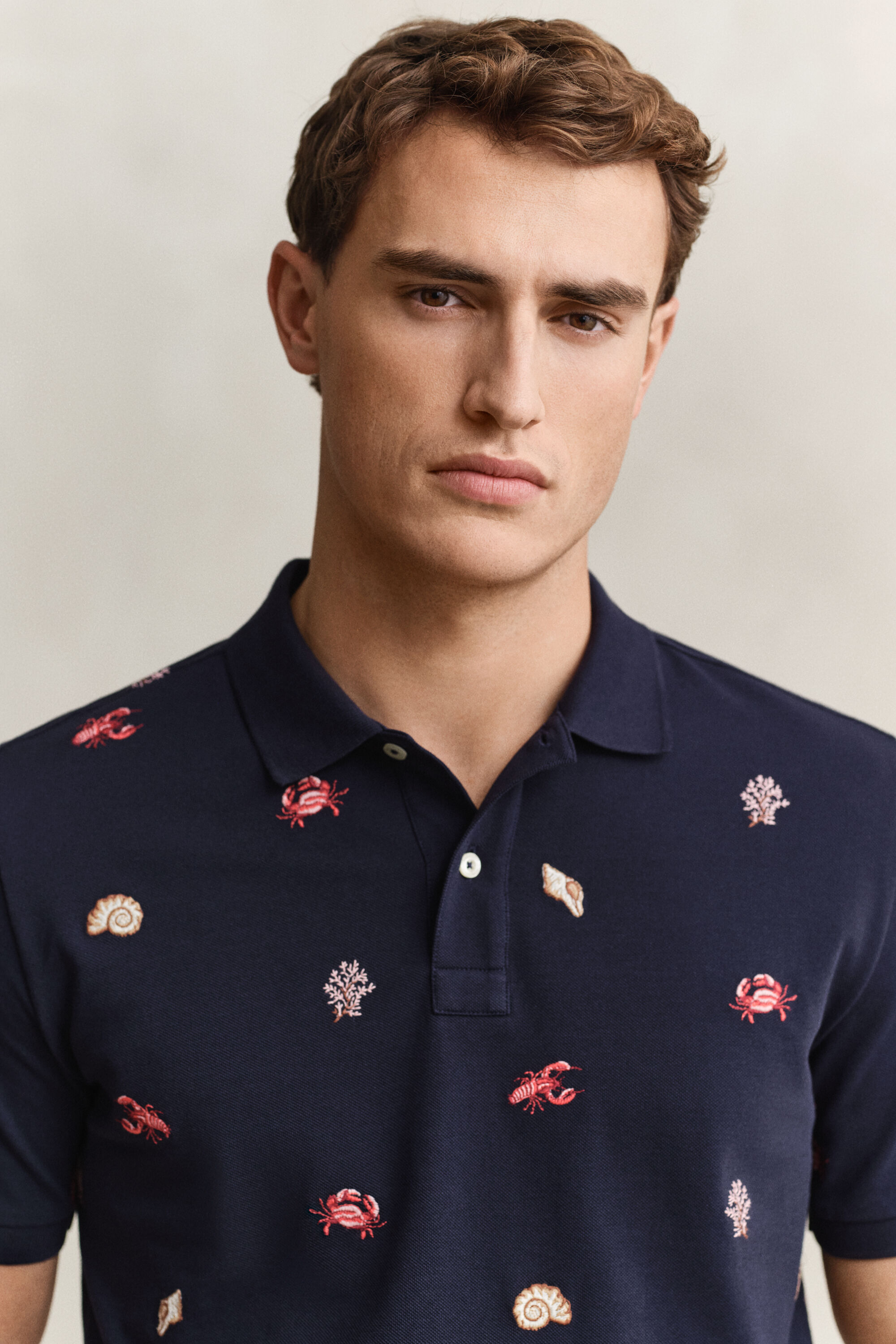 Embroidered Polo Shirt