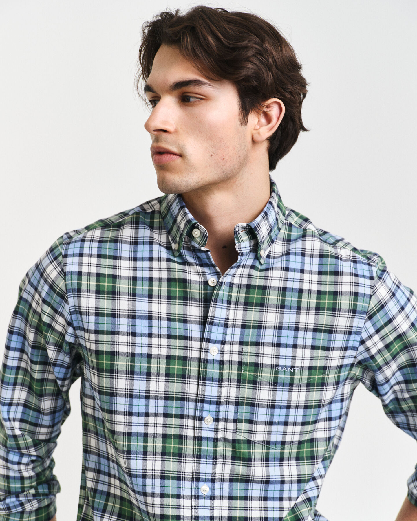 Regular Fit Checked Archive Oxford Shirt