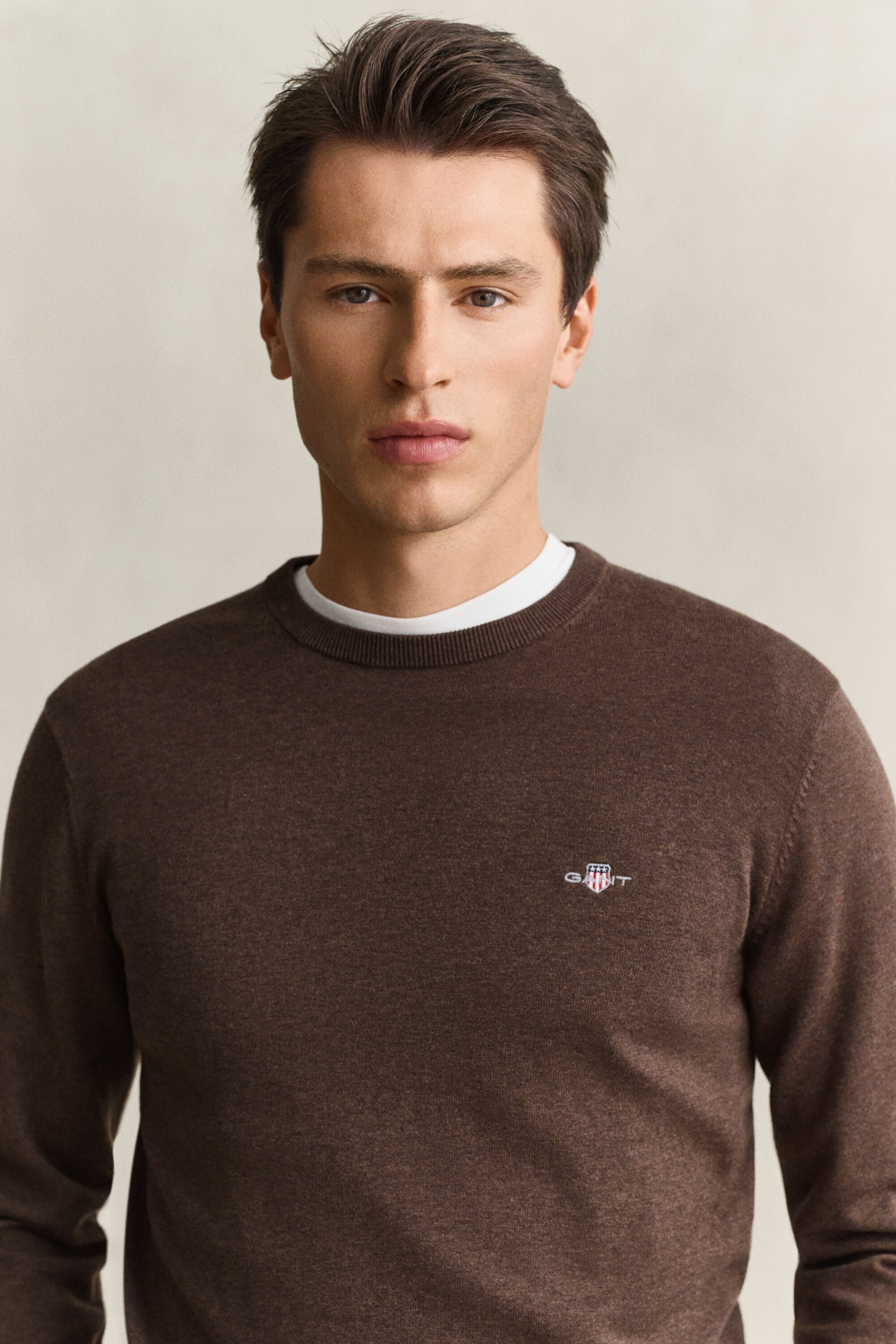 Cotton Crew Neck Sweater