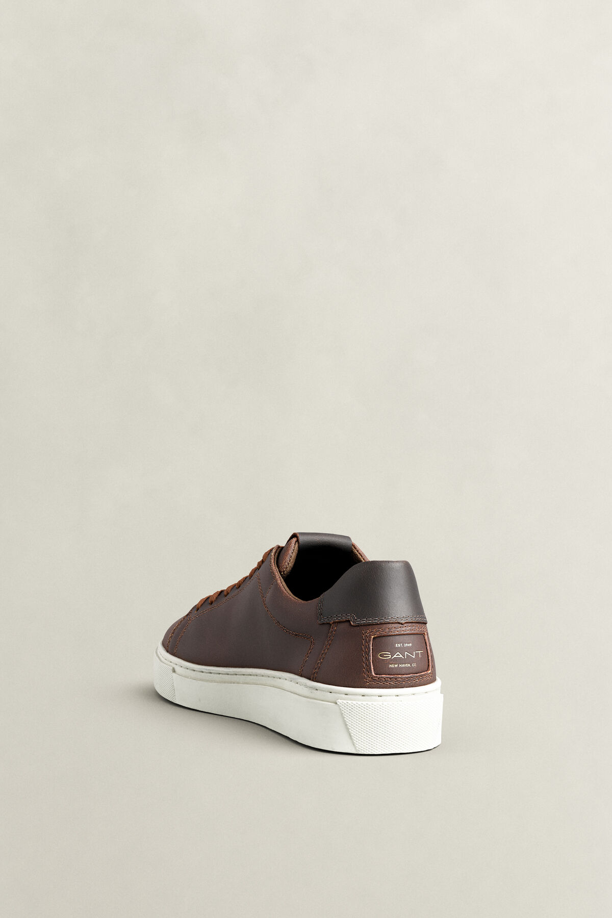 McJulien Leather Sneakers — SHADOW BROWN