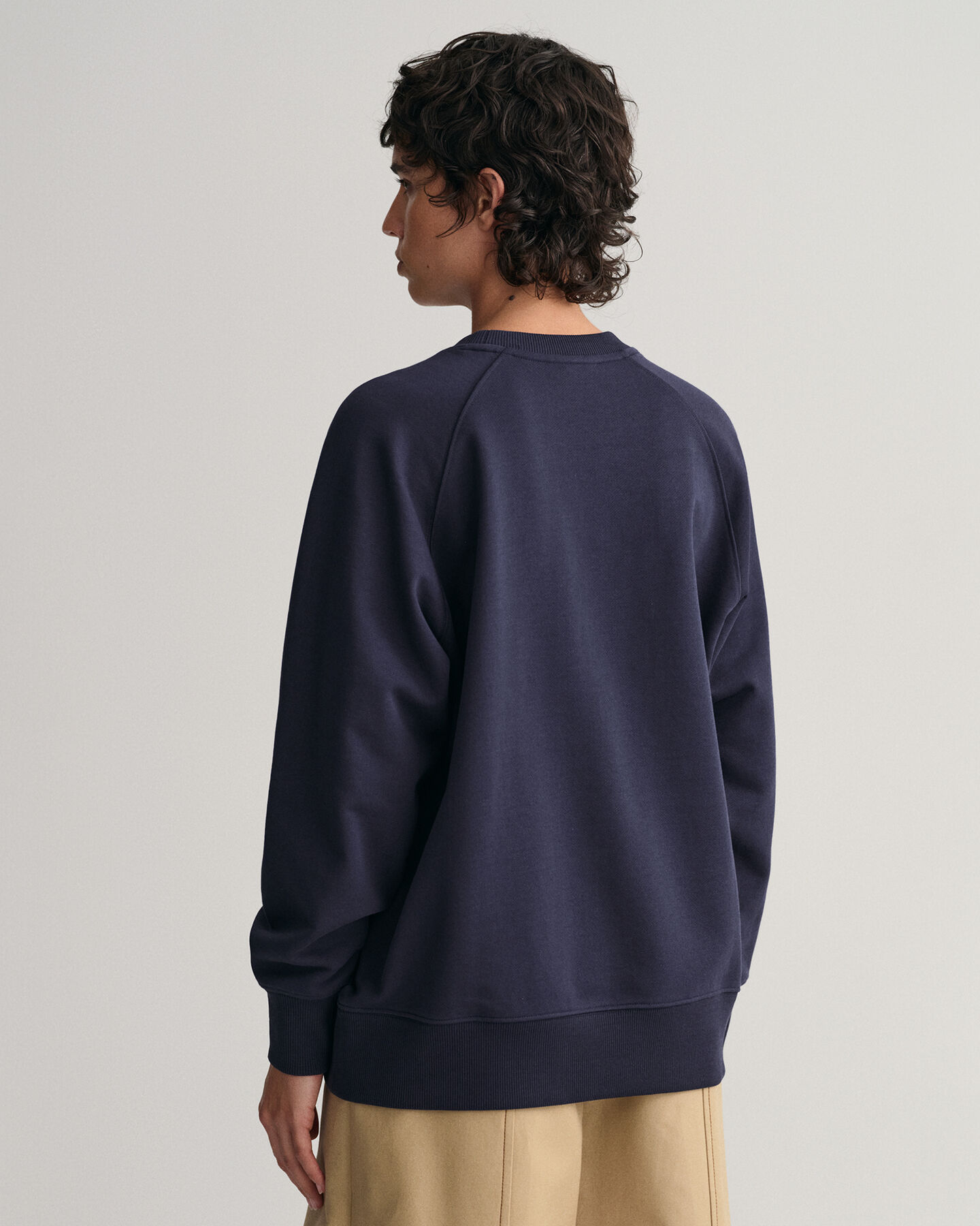 Oversized GANT USA Crew Neck Sweatshirt