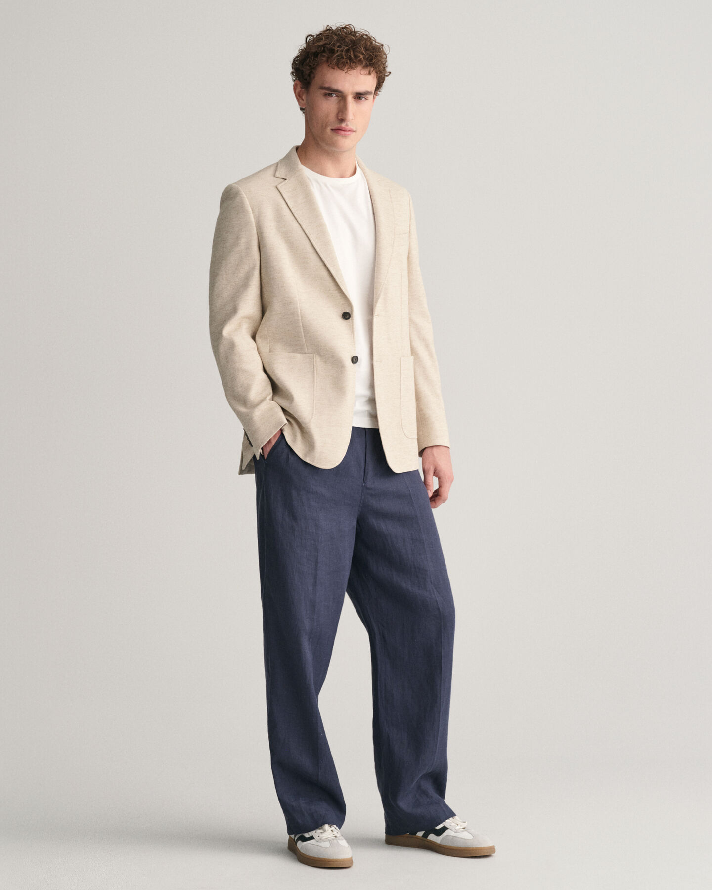 Cotton Linen Blazer