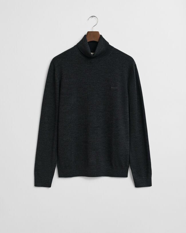 Extra Fine Merino Wool Turtleneck Sweater