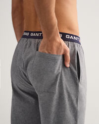 Retro Shield Pajama Shorts