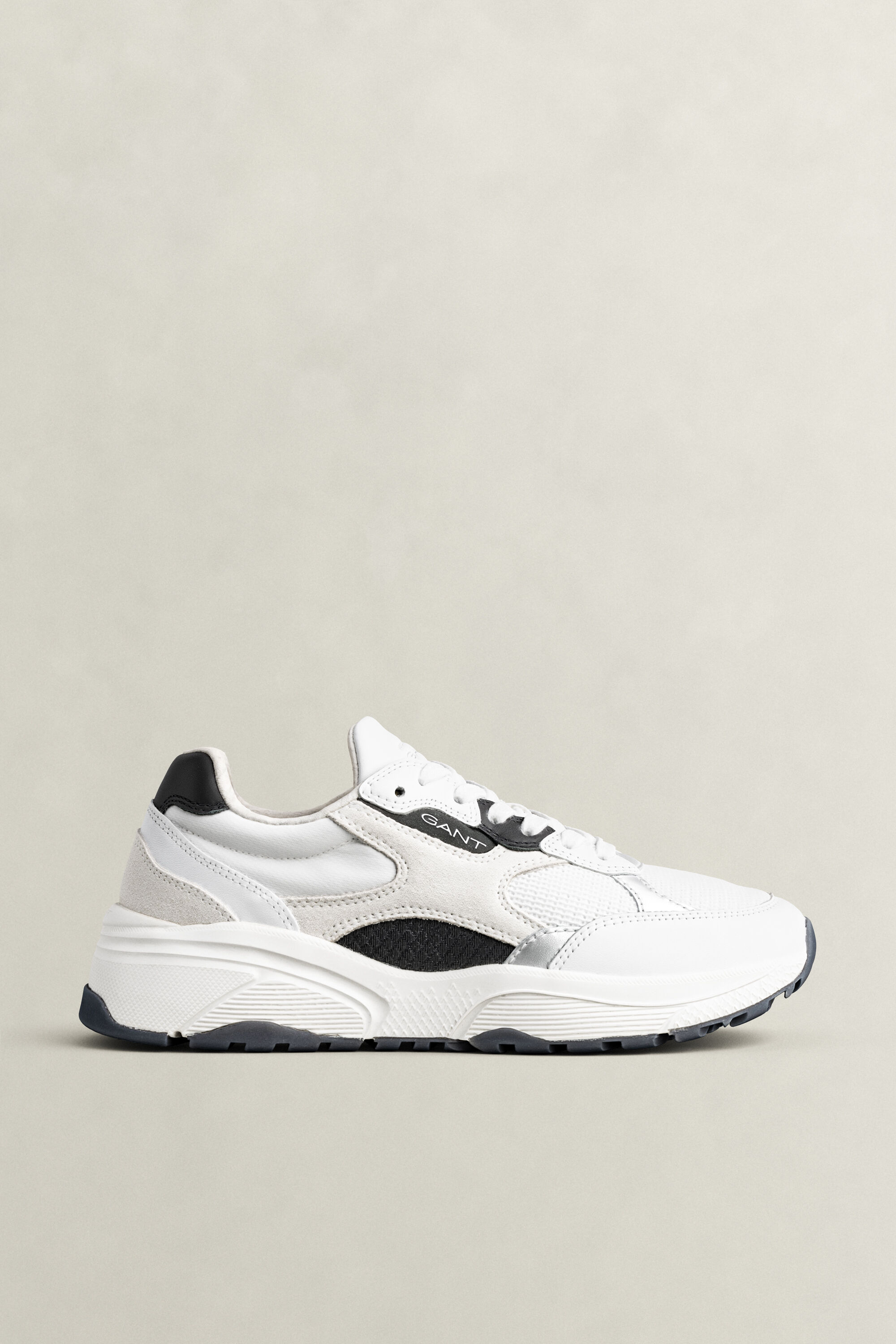 Newile Leather Nylon Sneakers