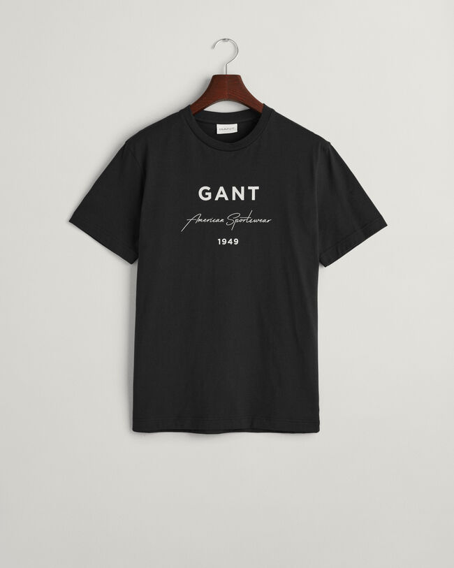GANT Script Graphic Printed T-Shirt