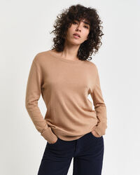 Fine Knit Crew Neck Sweater