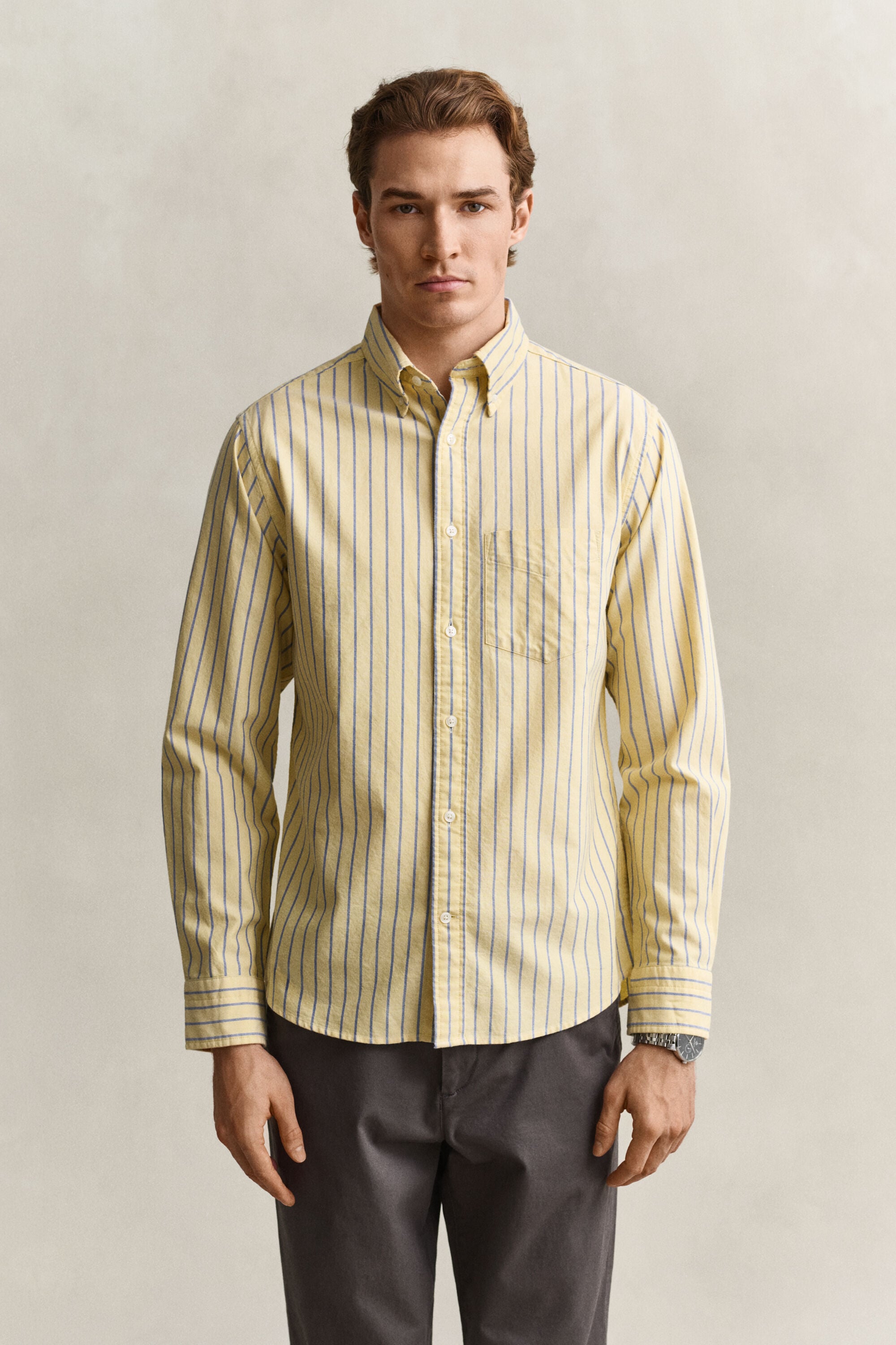 Striped Classic Oxford Shirt