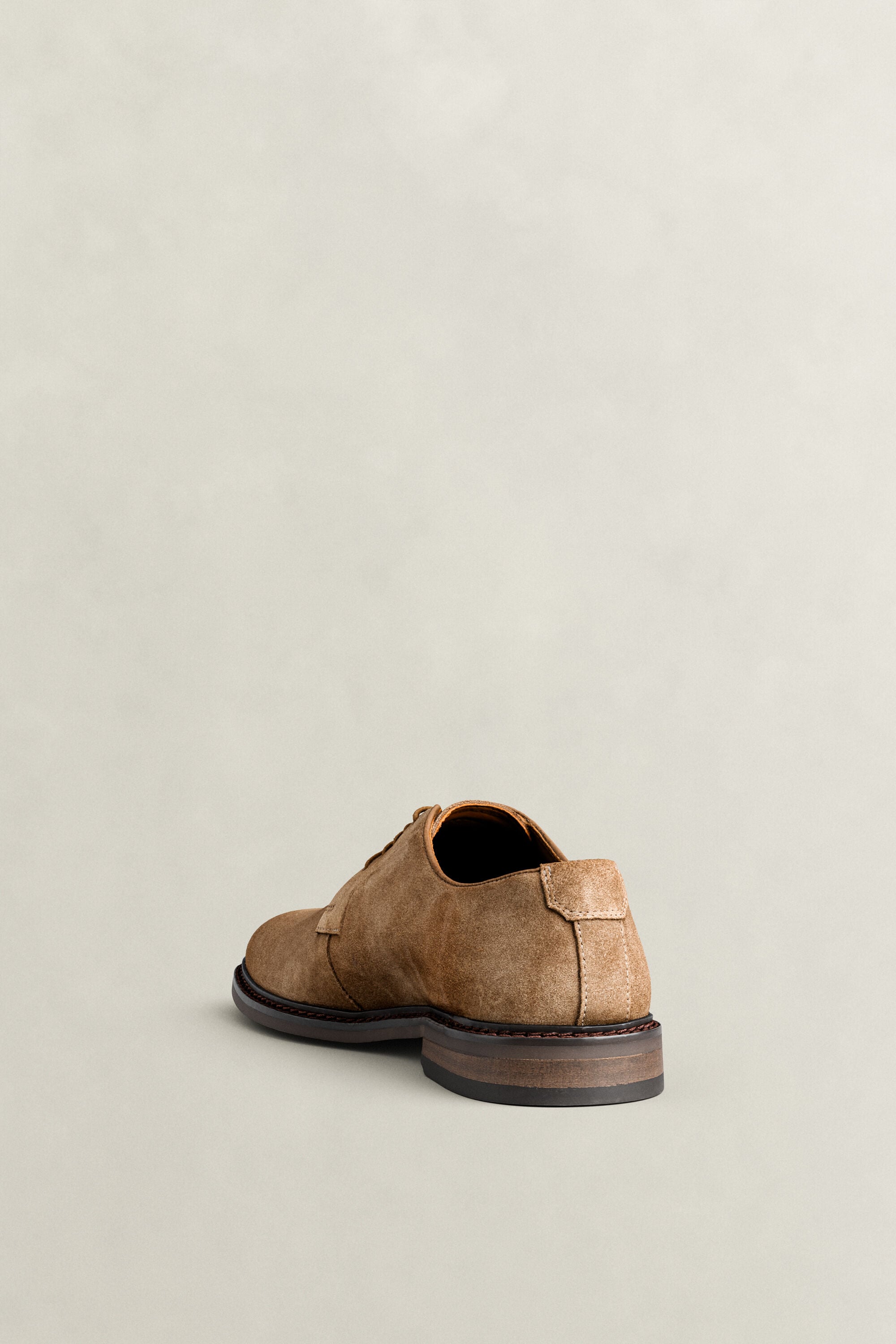Bidford Suede Derby Shoes — WARM KHAKI