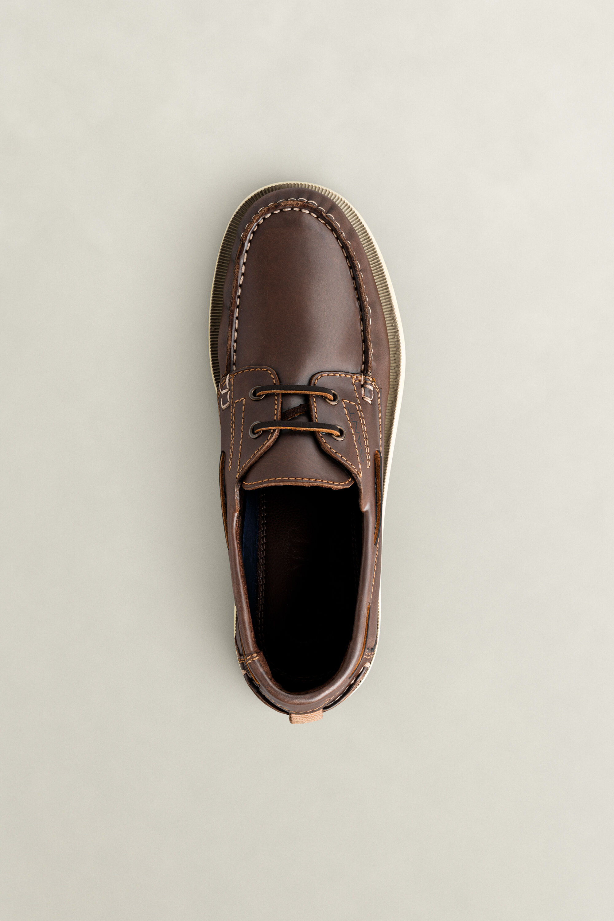 Yardport Boat Shoes — DARK BROWN
