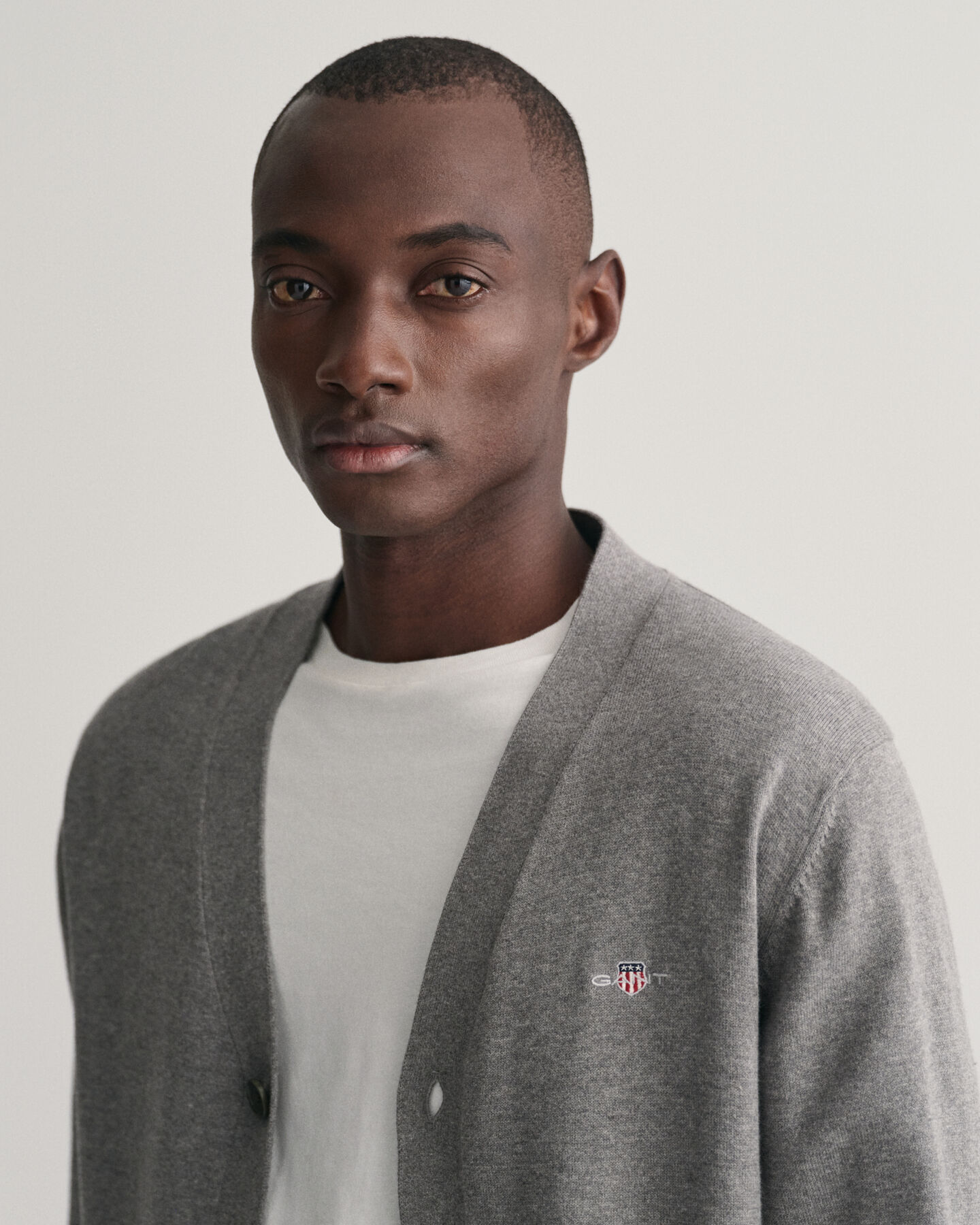 Classic Cotton V-Neck Cardigan