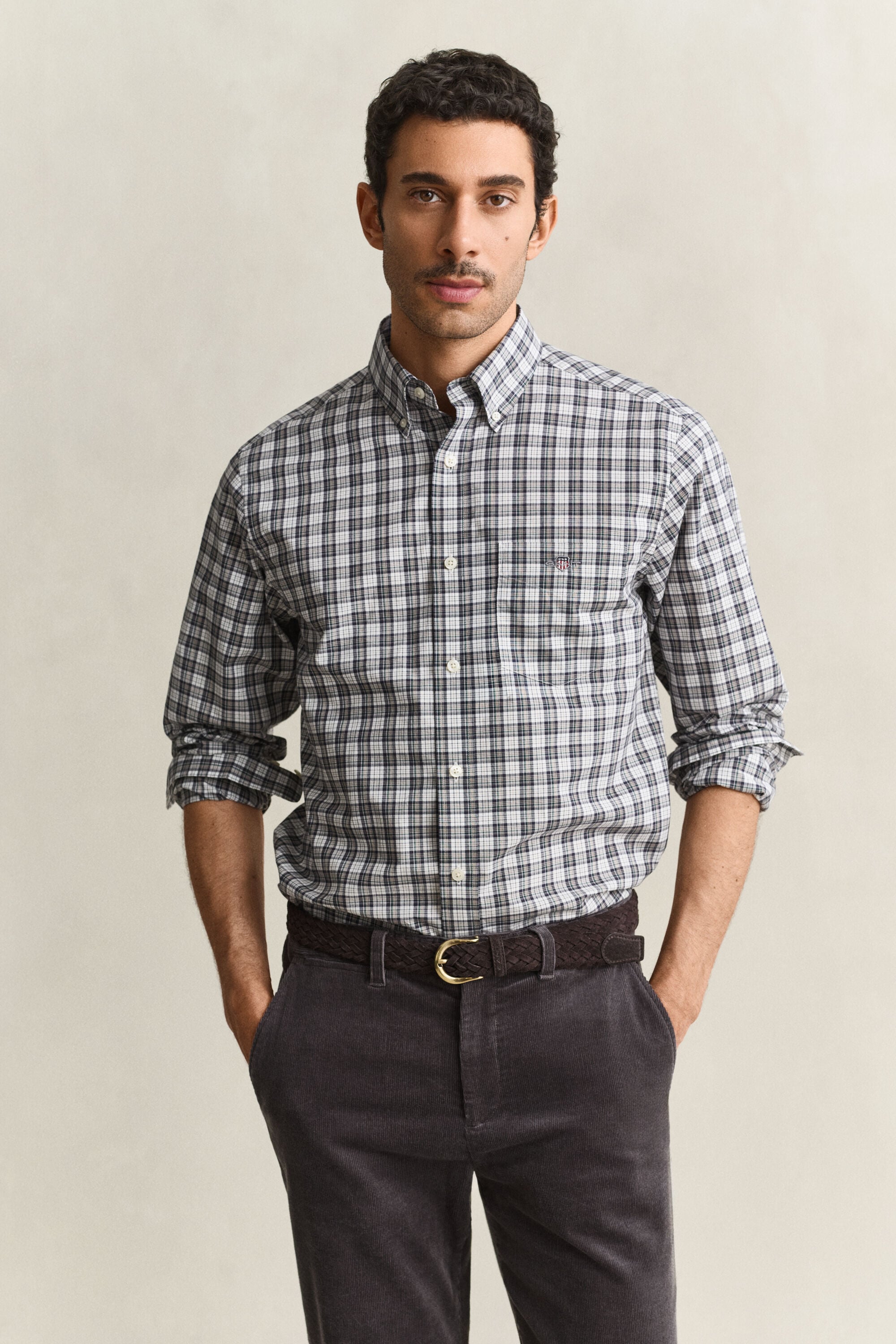 Checked Poplin Shirt