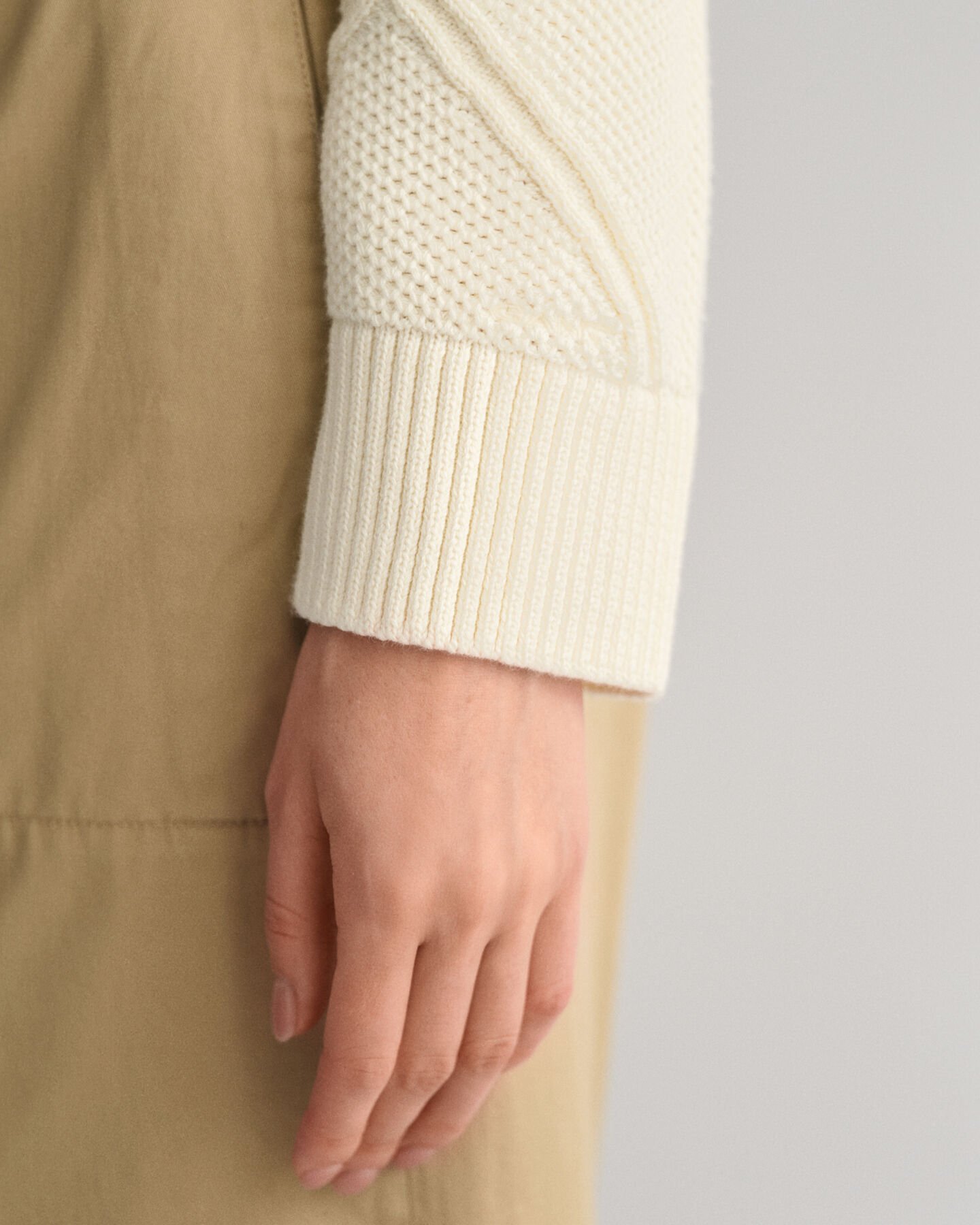 Textured Knit Rugger