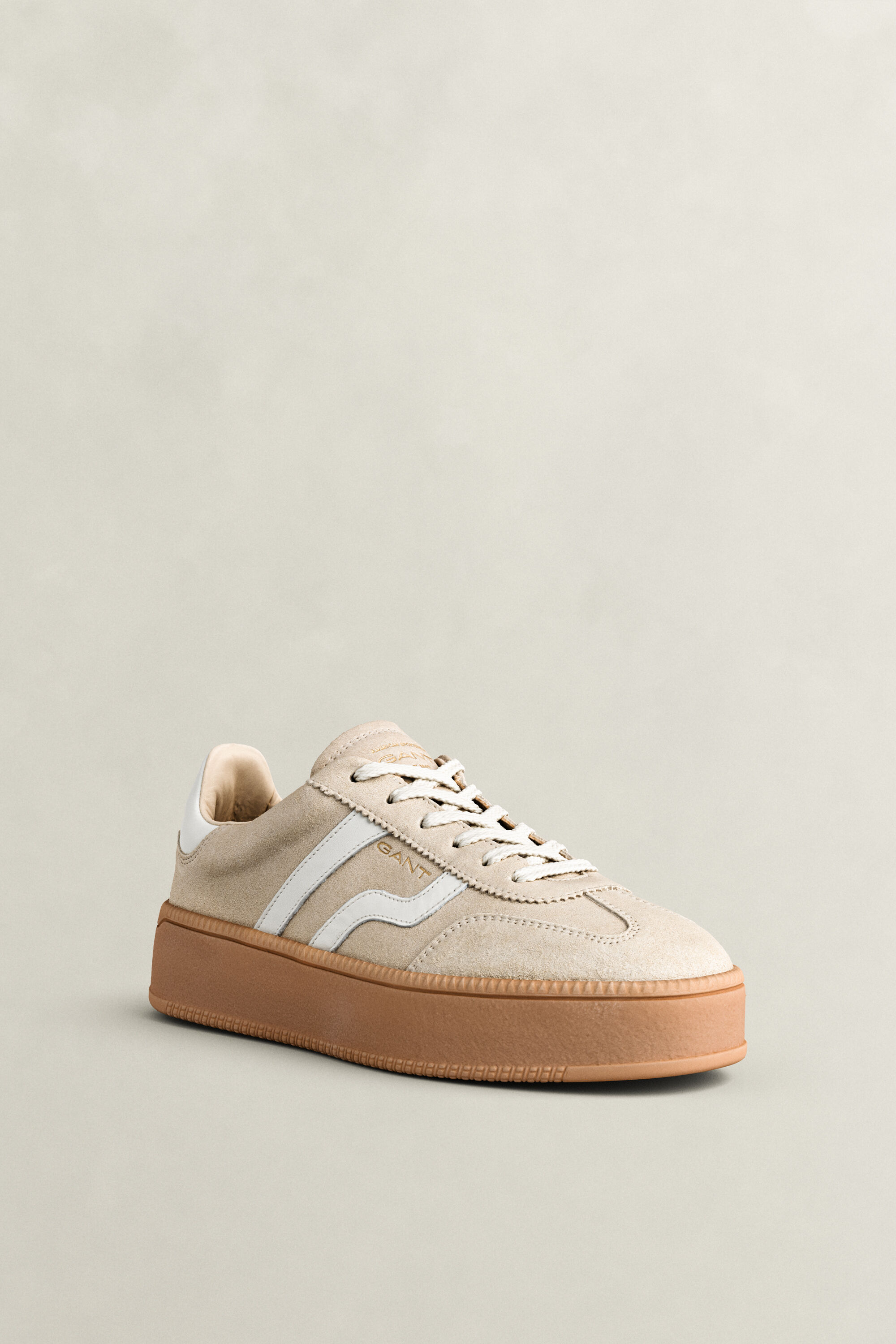 Cuzmani Suede Sneakers — COUNTRY BEIGE