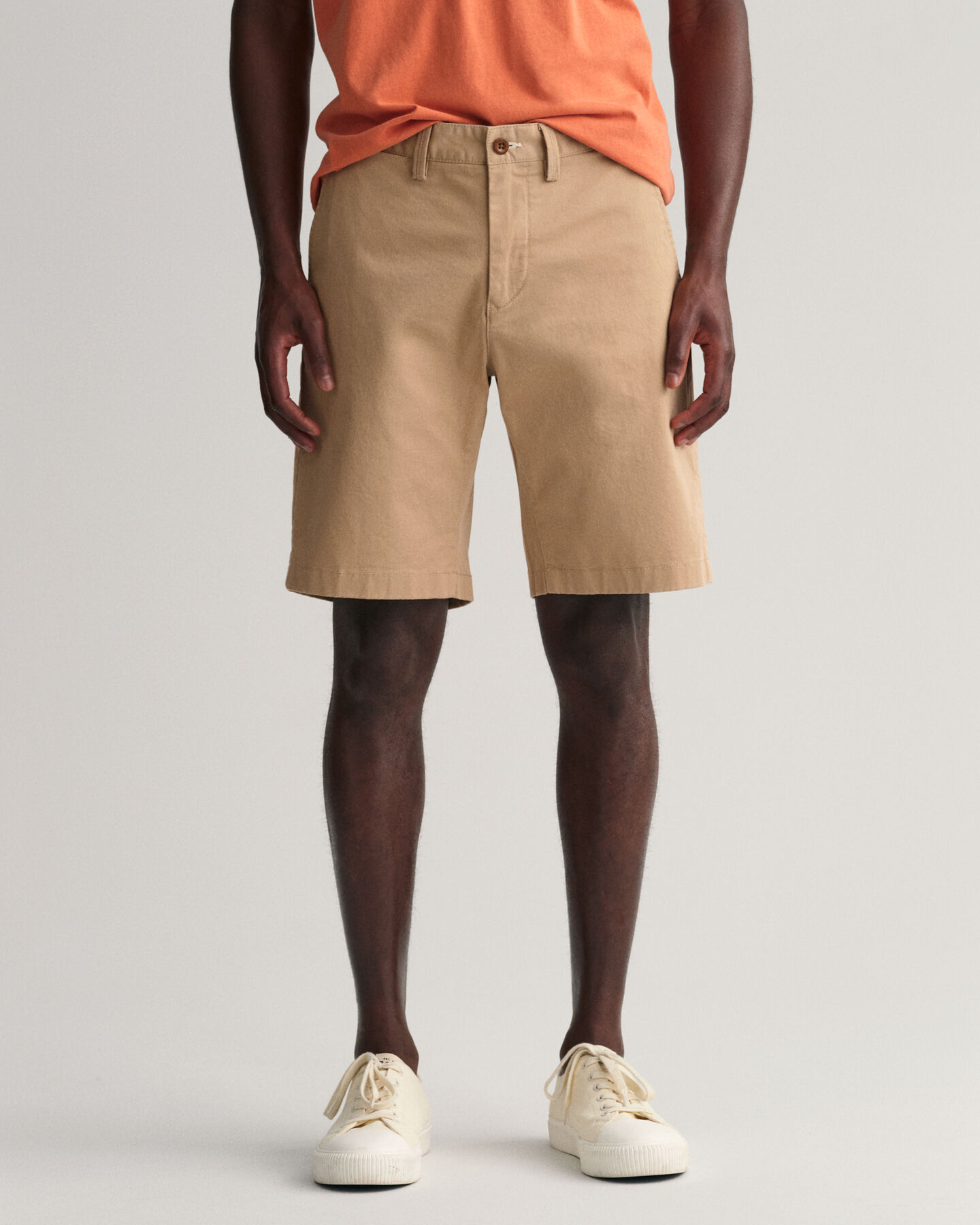 Hallden Slim Fit Twill Shorts