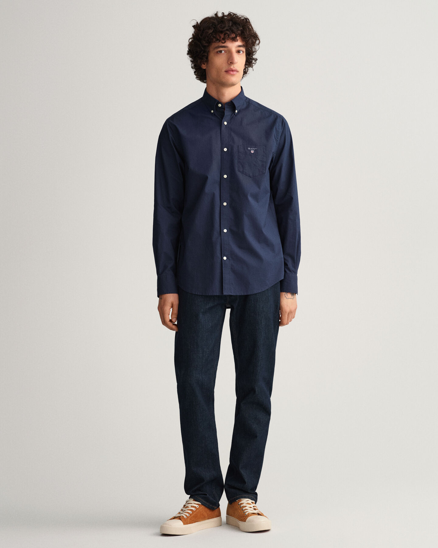 Regular Fit Broadcloth Shirt