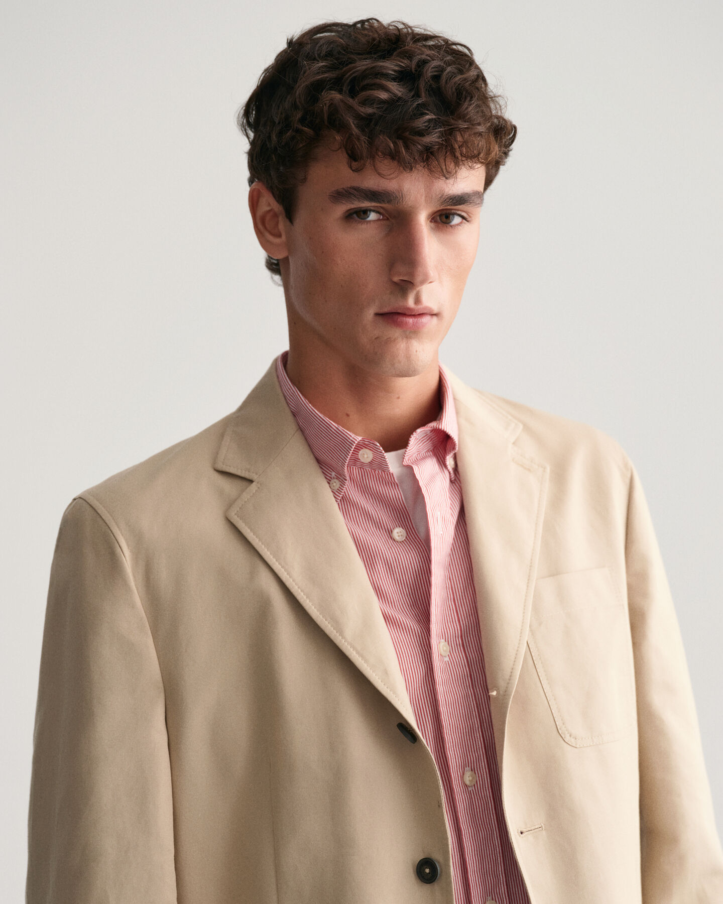 Regular Fit Cotton Blazer