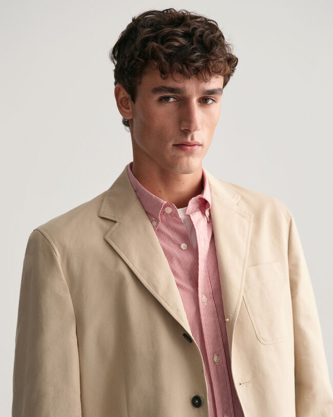 Regular Fit Cotton Blazer