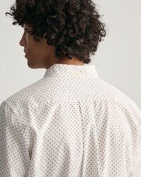 Regular Fit Micro Print Shirt