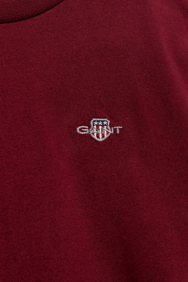 Teens Shield T-Shirt — PLUMPED RED
