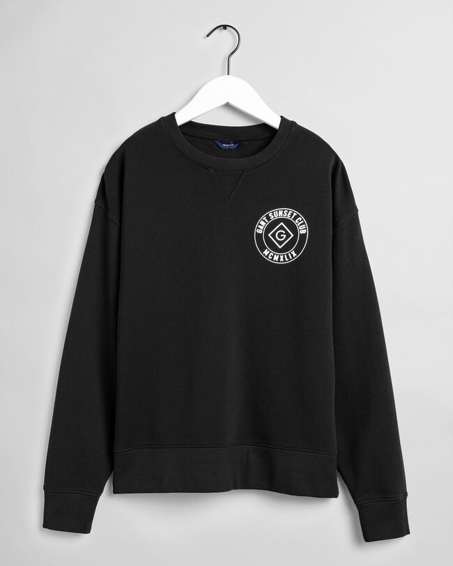 Graphic Crew Neck Sweatshirt