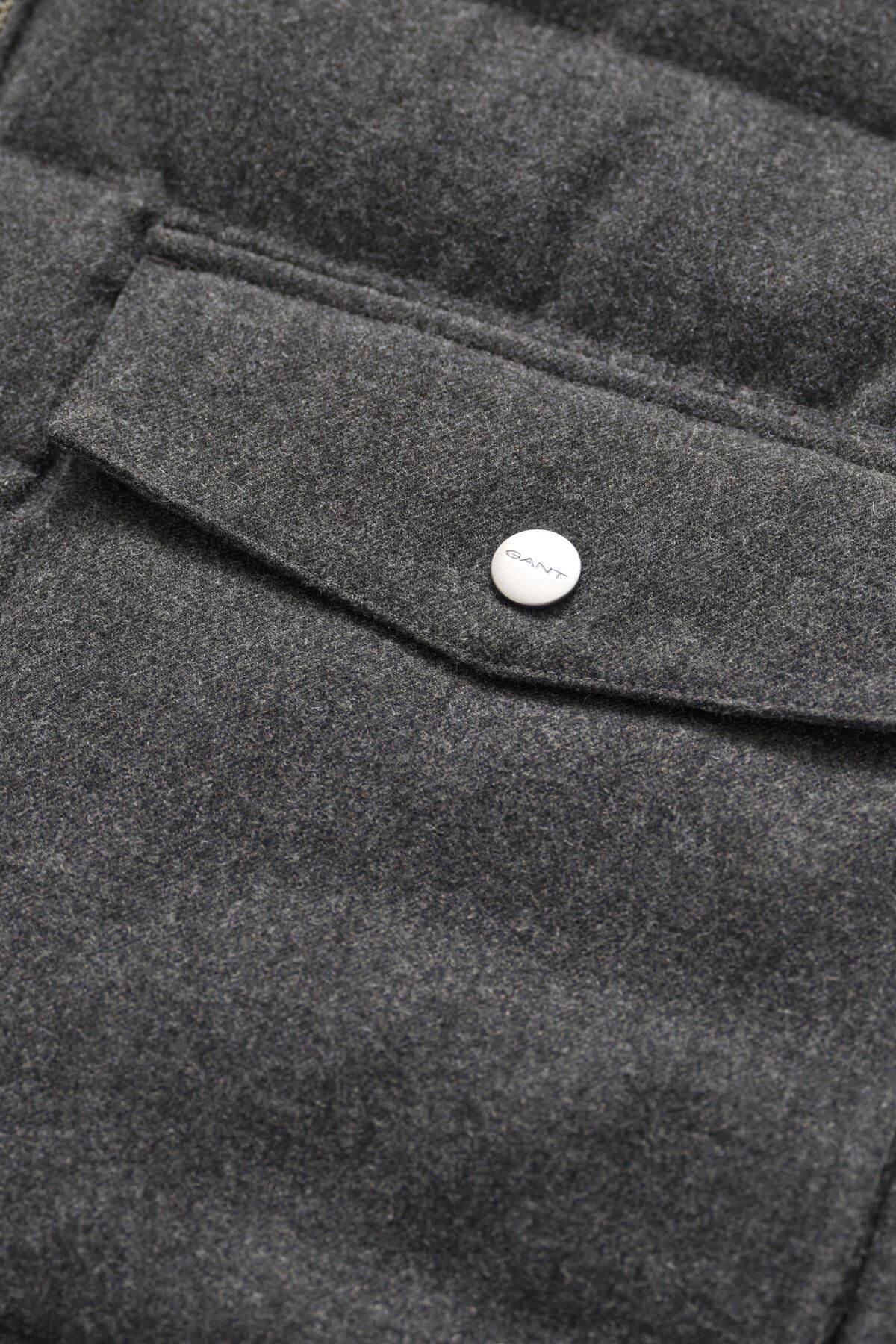 Hybrid Insulated Flannel Jacket — BLACK GREY