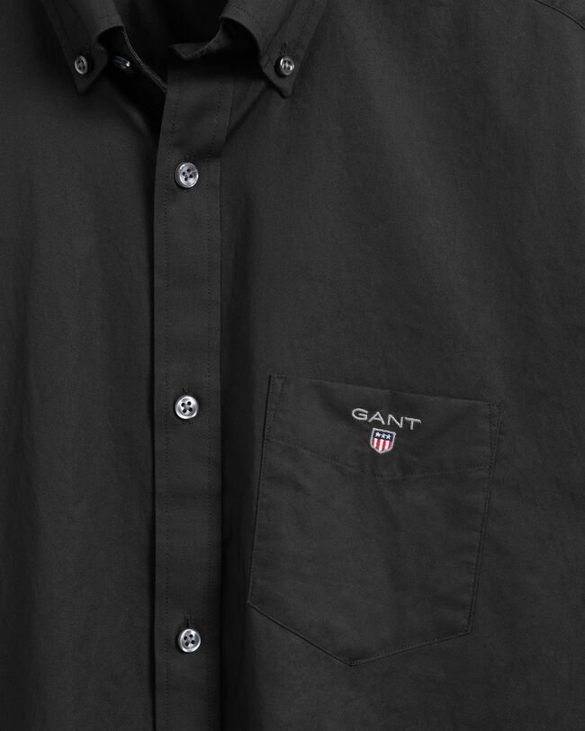 Regular Fit Broadcloth Short Sleeve Shirt - GANT