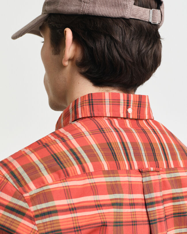 Regular Fit Checked Archive Poplin Shirt