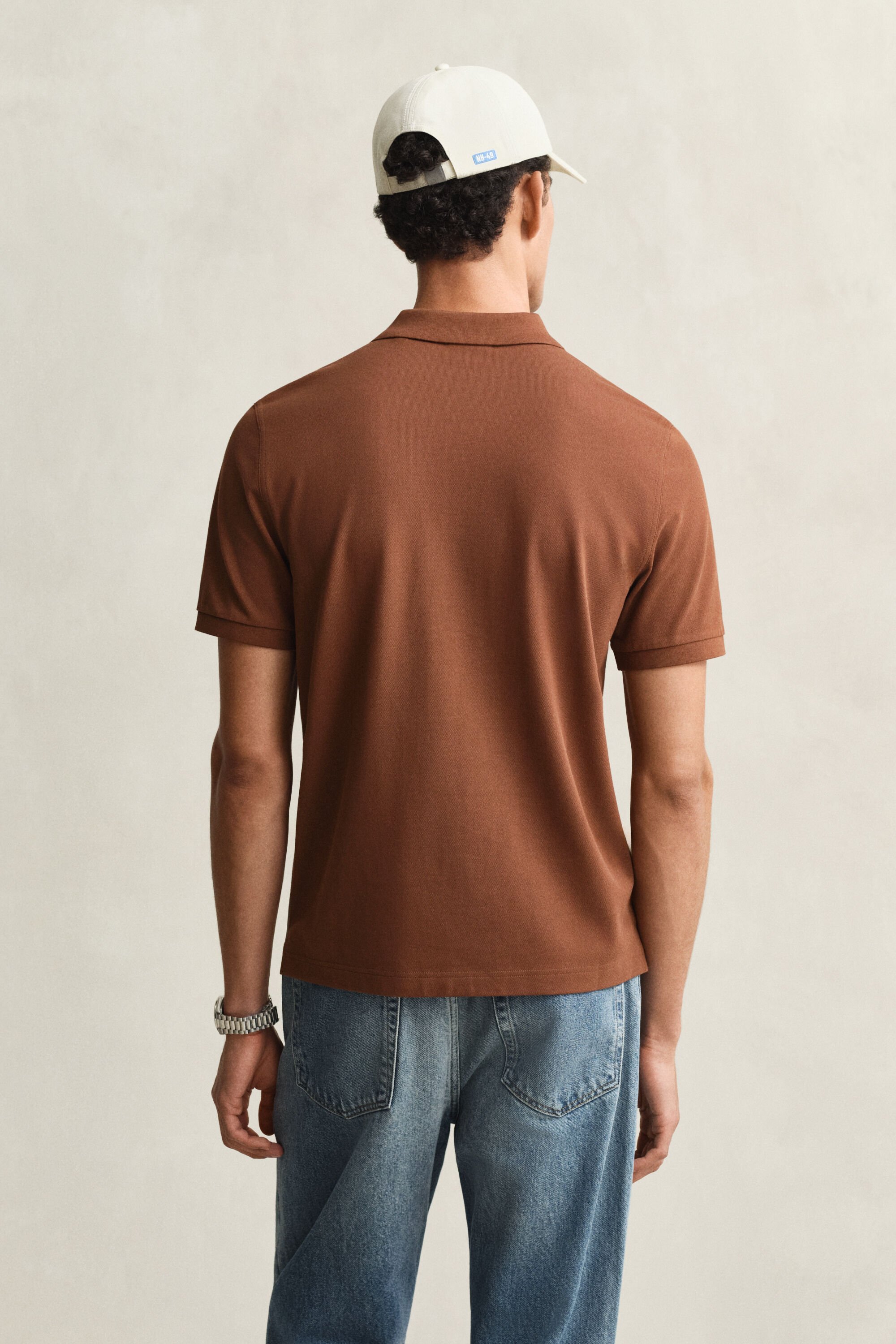 Regular Fit Shield Piqué Polo Shirt