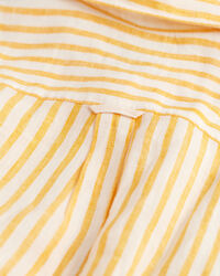 Relaxed Fit Striped Linen Shirt
