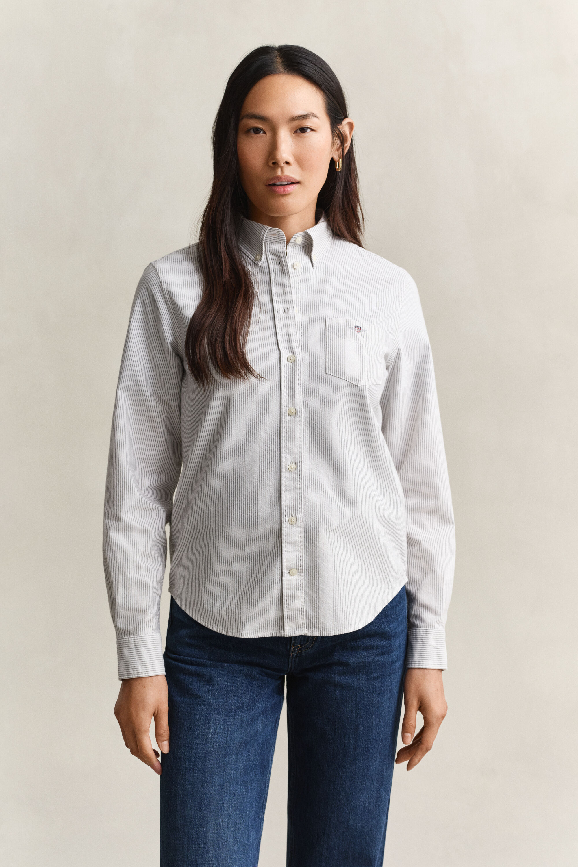 Striped Classic Oxford Shirt
