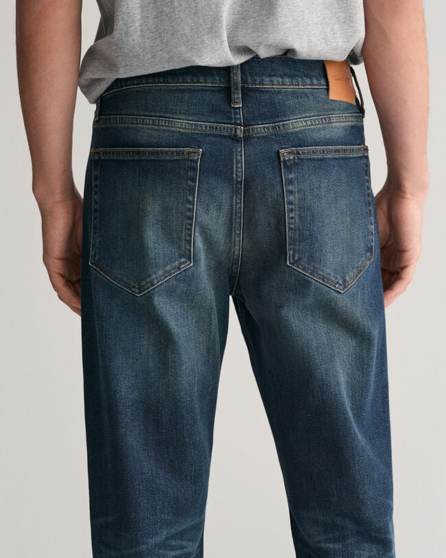 Regular Fit Archive Wash Jeans