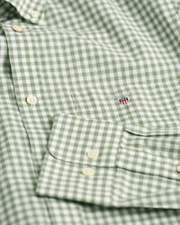 Regular Fit Gingham Broadcloth Shirt