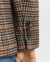 Regular Fit Wool Houndstooth Blazer