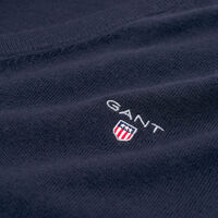 Cotton Wool V-Neck Sweater