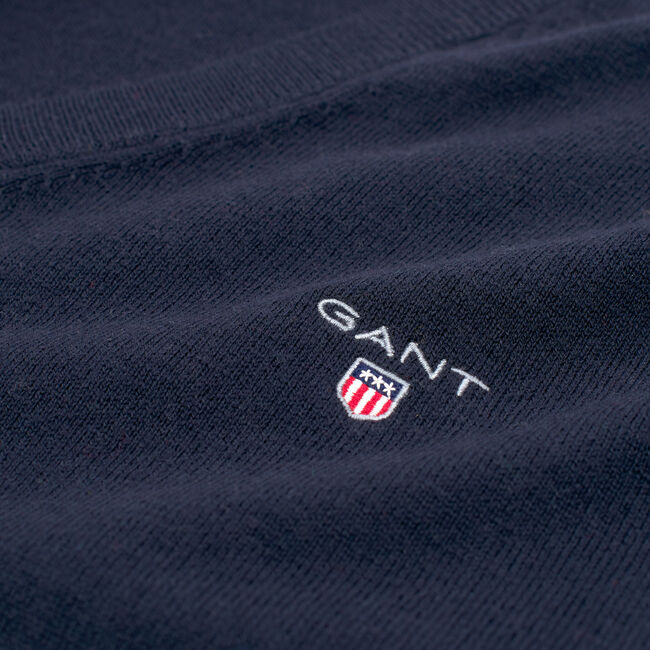 Cotton Wool V-Neck Sweater