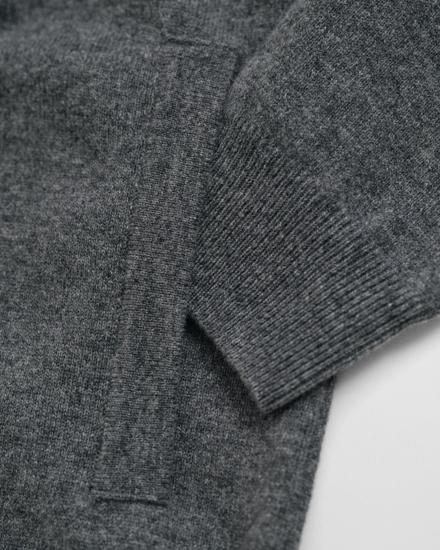 Superfine Lambswool Zip Cardigan
