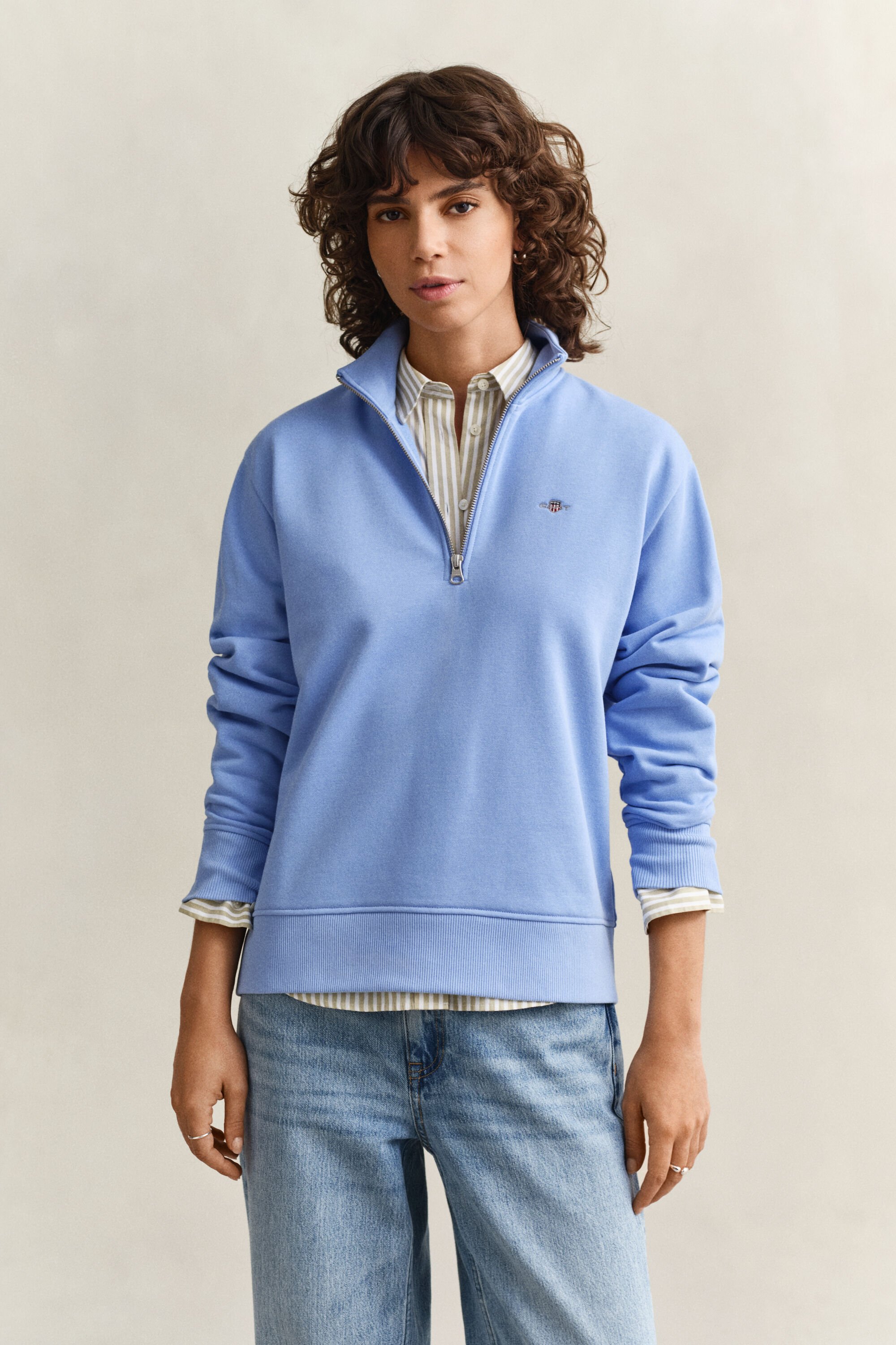 Shield Half Zip Sweatshirt