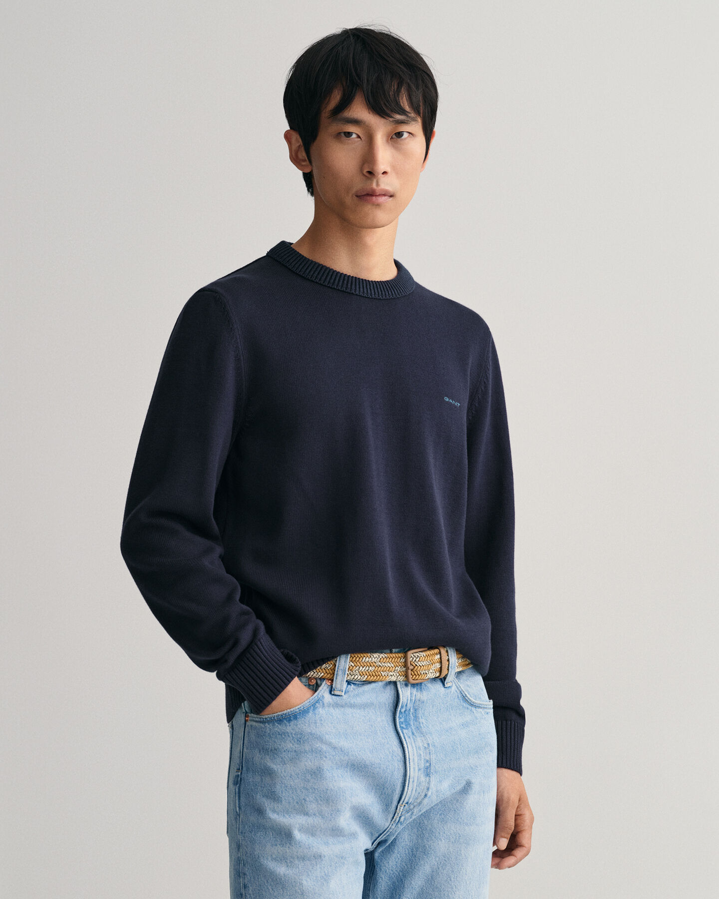 Supima Cotton Crew Neck Sweater