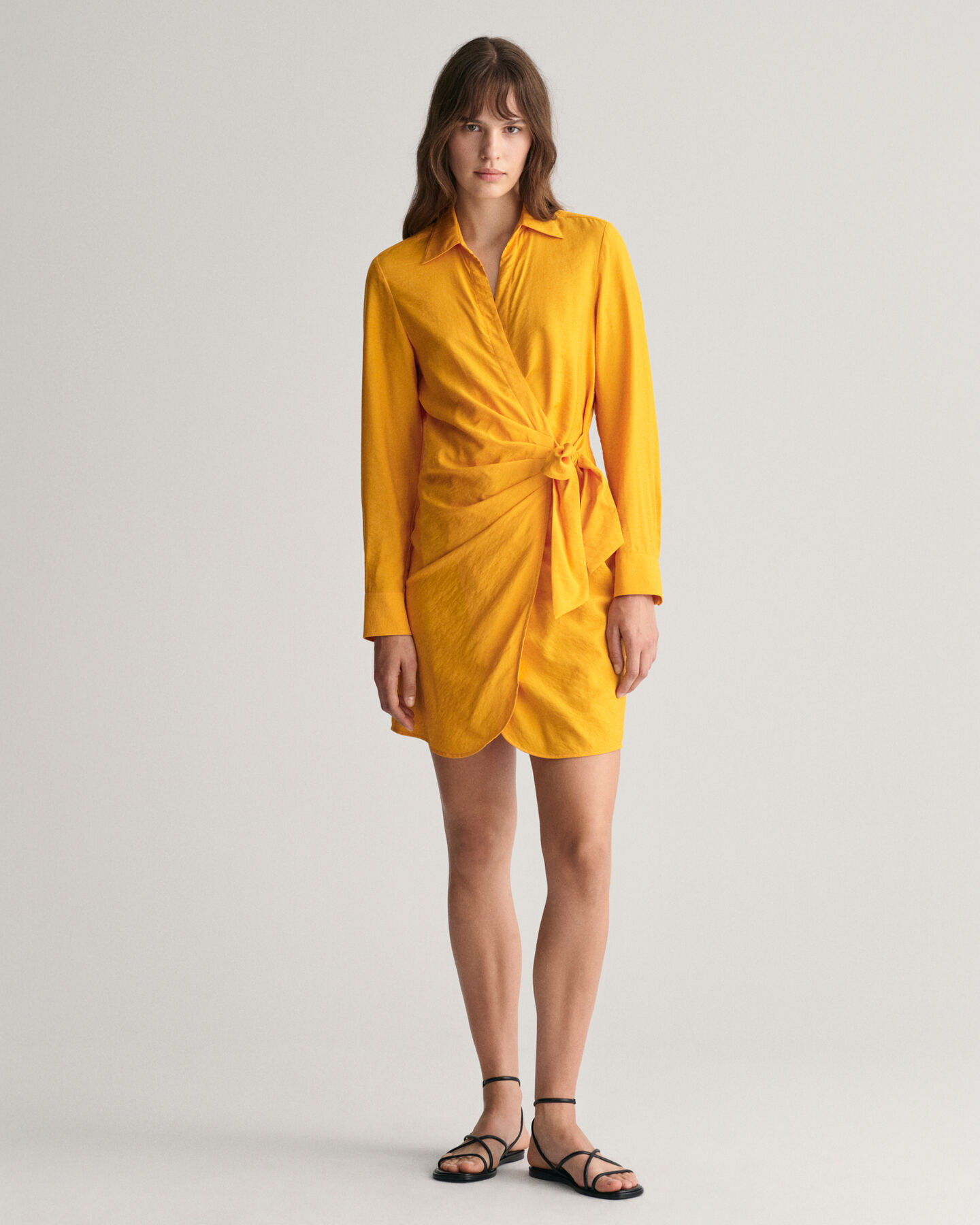 Wrap Shirt Dress