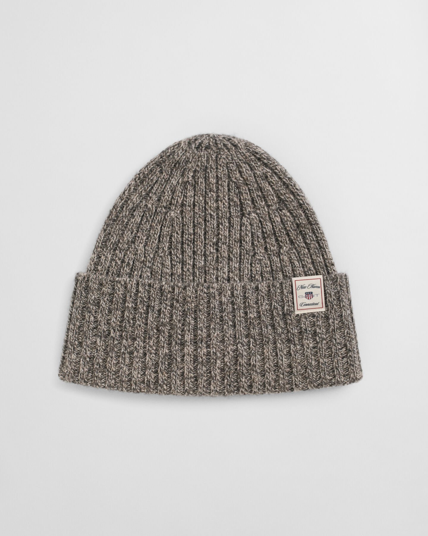 Wool Blend Mouliné Beanie
