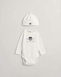 Baby Archive Shield Bodysuit & Beanie