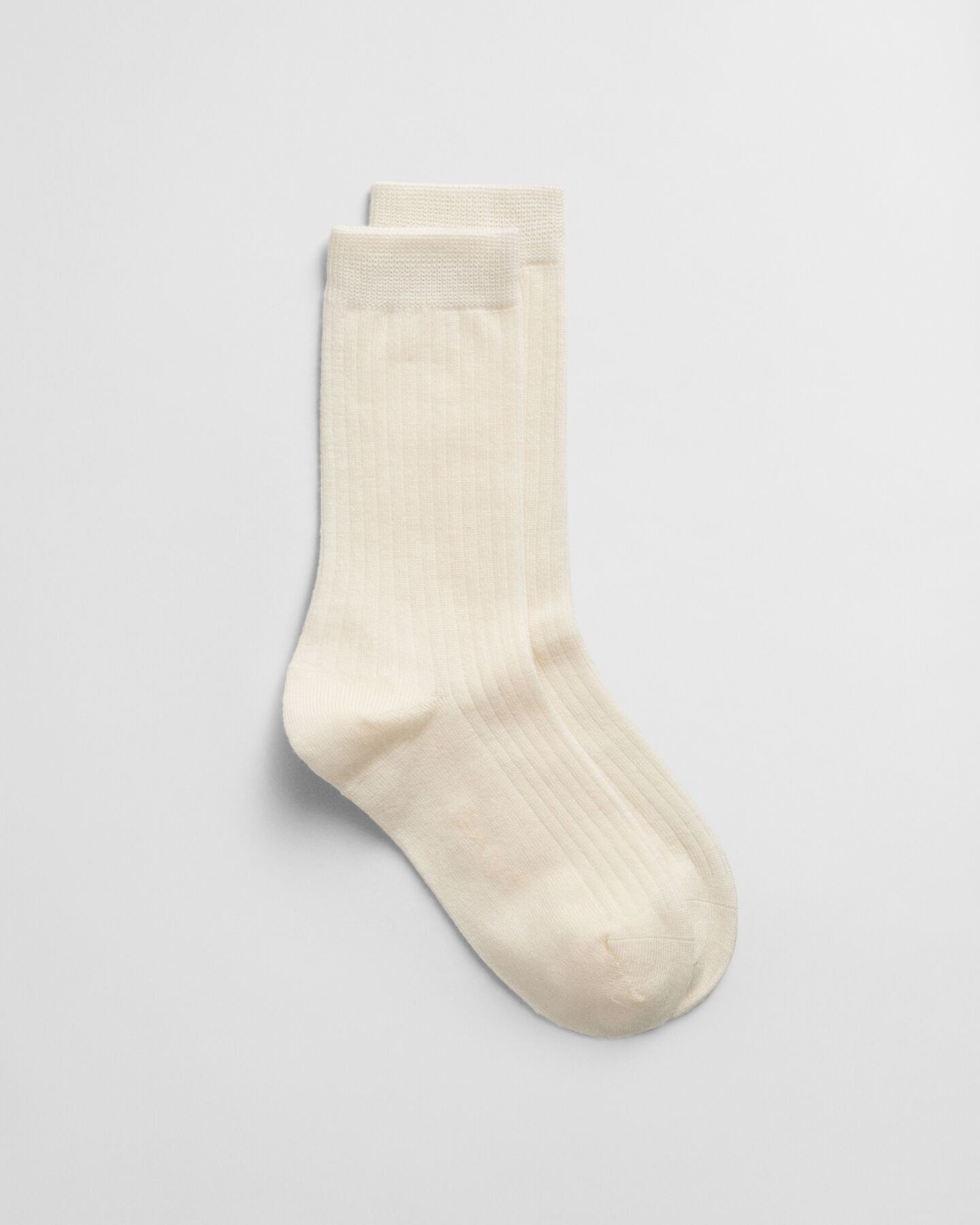 Merino Wool Ribbed Socks