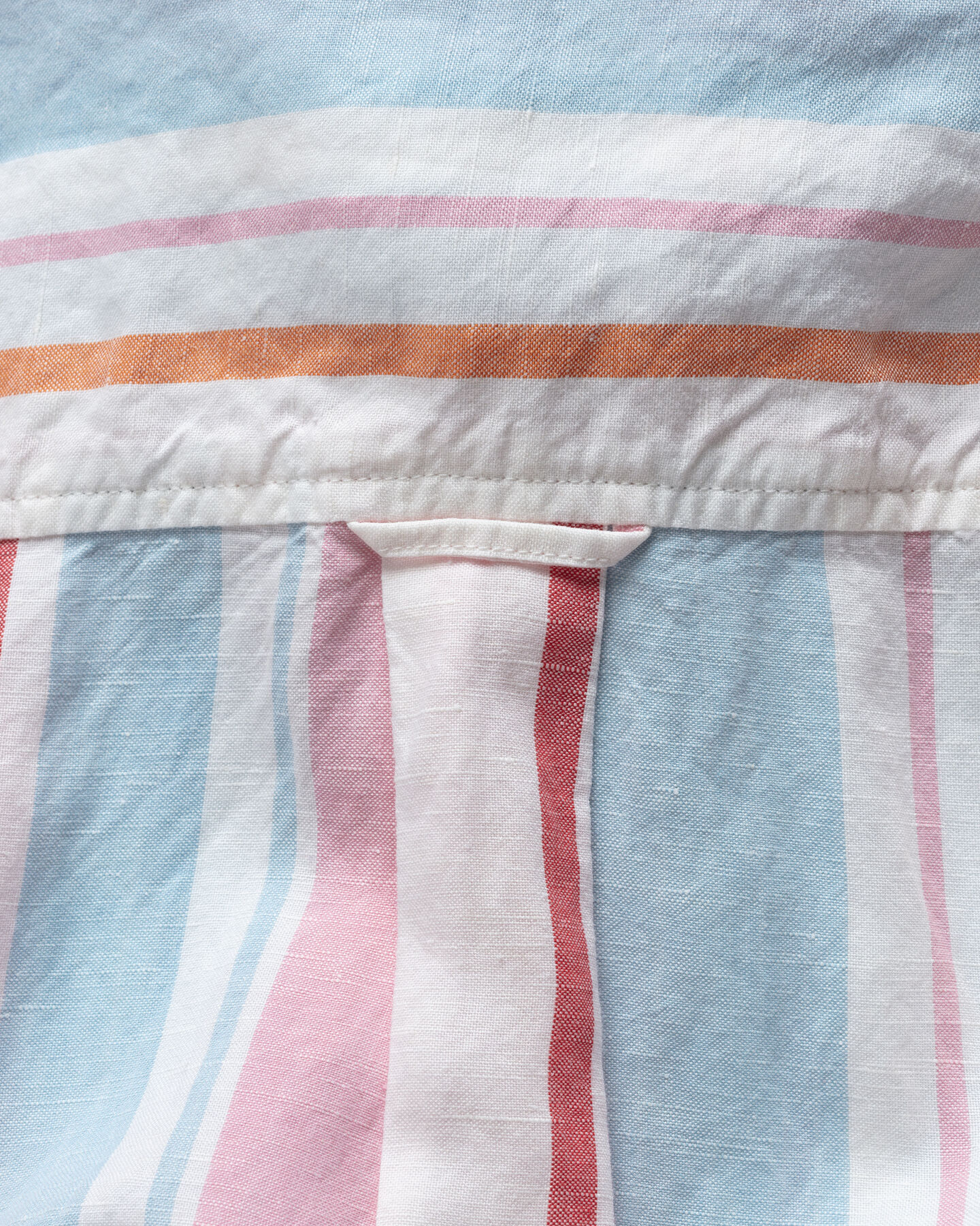 Multistripe Shirt Dress