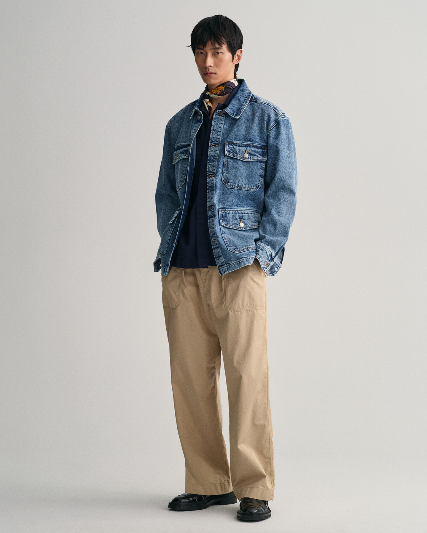 Relaxed Fit Short Sleeve Utility Shirt