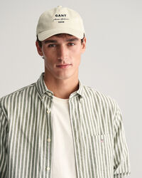 Regular Fit Striped Cotton Linen Shirt