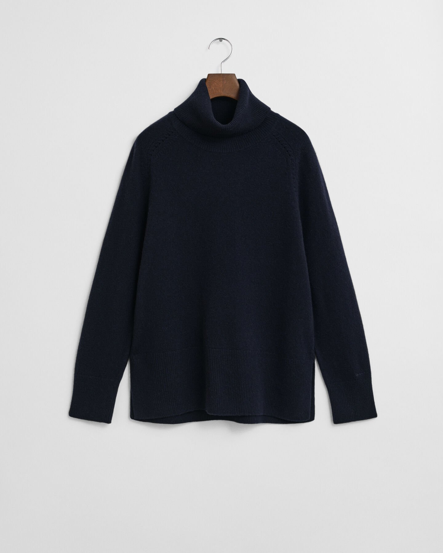 Soft Wool Cashmere Blend Turtleneck Sweater