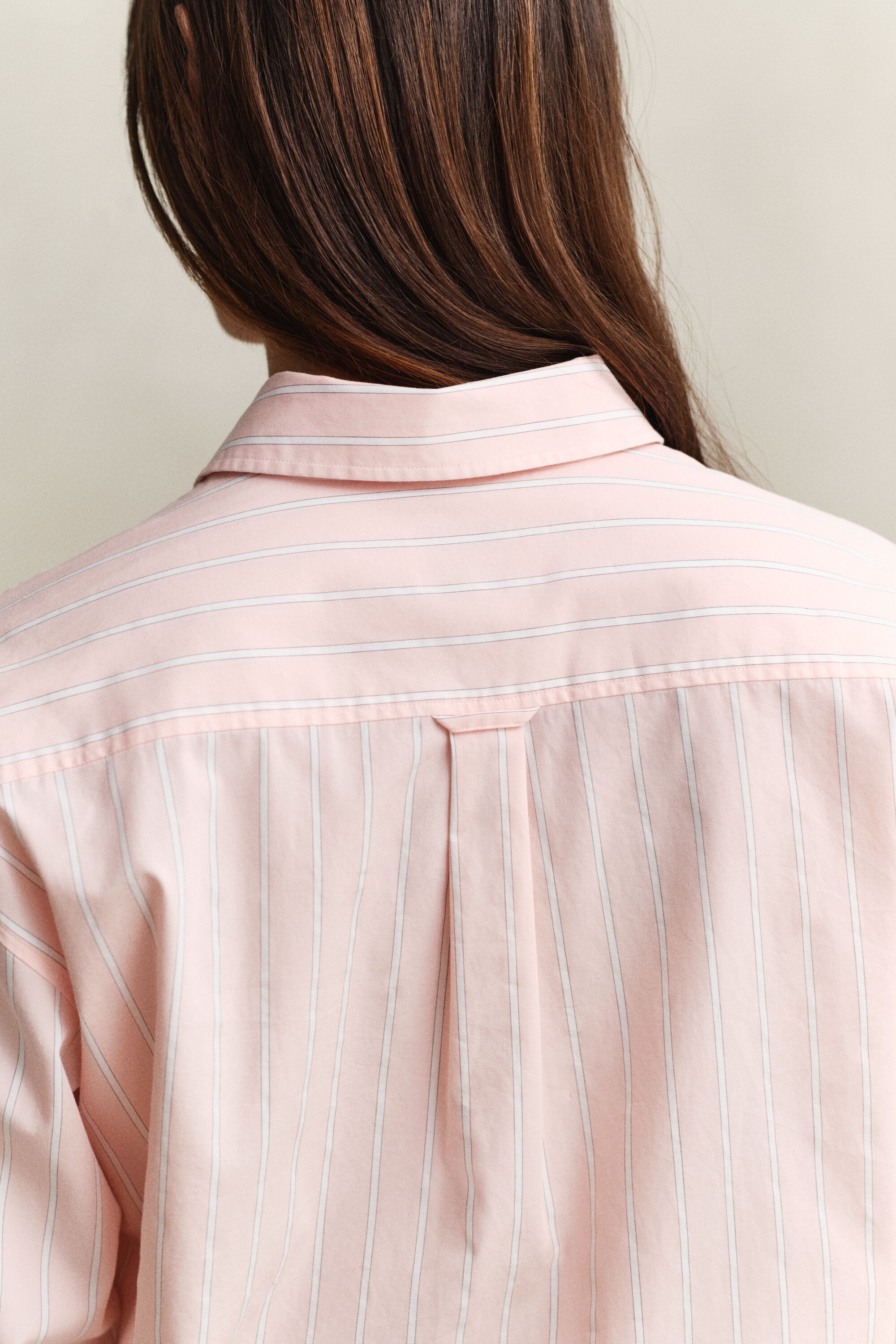 Relaxed Fit Classic Striped Poplin Shirt