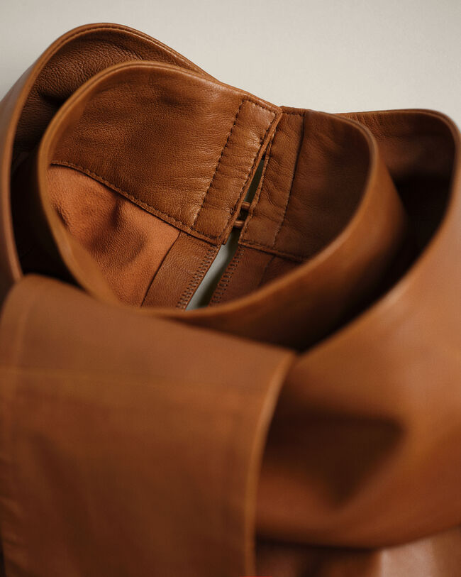 GANT x Wrangler Leather Bow Shirt