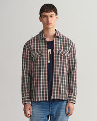 Relaxed Fit Heavy Twill Zip Shirt